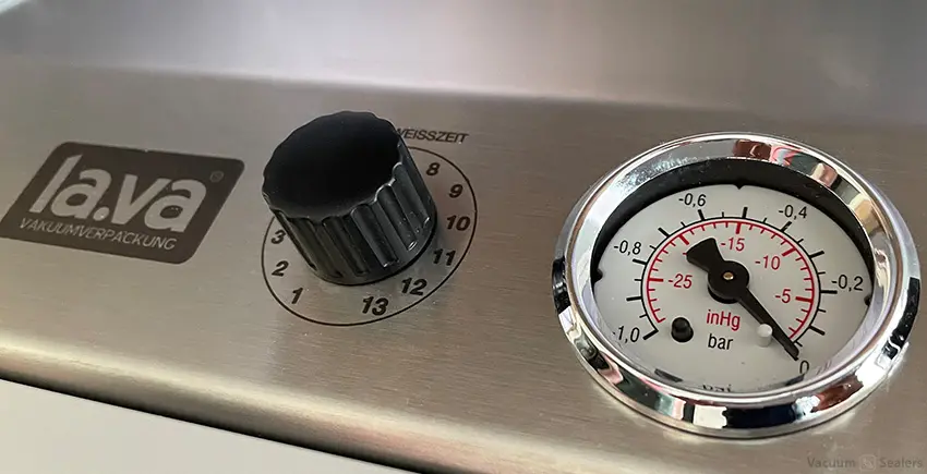 Pomp capaciteit vacuummachine