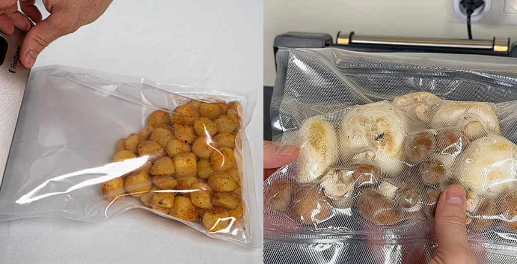 Geribbeld of Glad Vacuumzak Geribbeld of Glad Vacuumzak