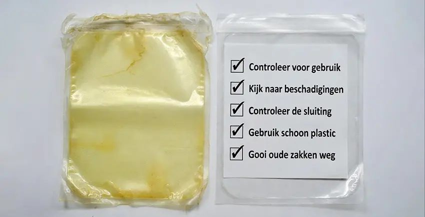 Slechte vacuumzakken