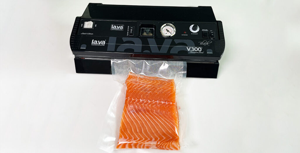 Vis vacumeren met aandacht voor temperatuur Vis vacumeren met extra aandacht voor koude bewaring