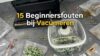 beginnersfouten vacumeren