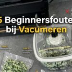 beginnersfouten vacumeren