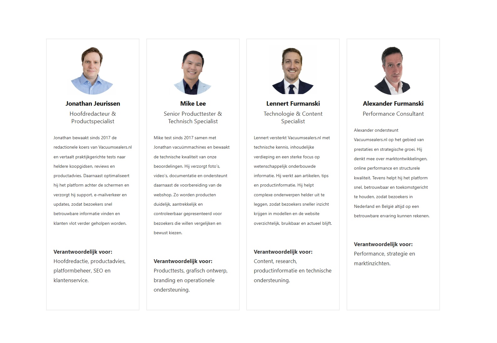 Ons team